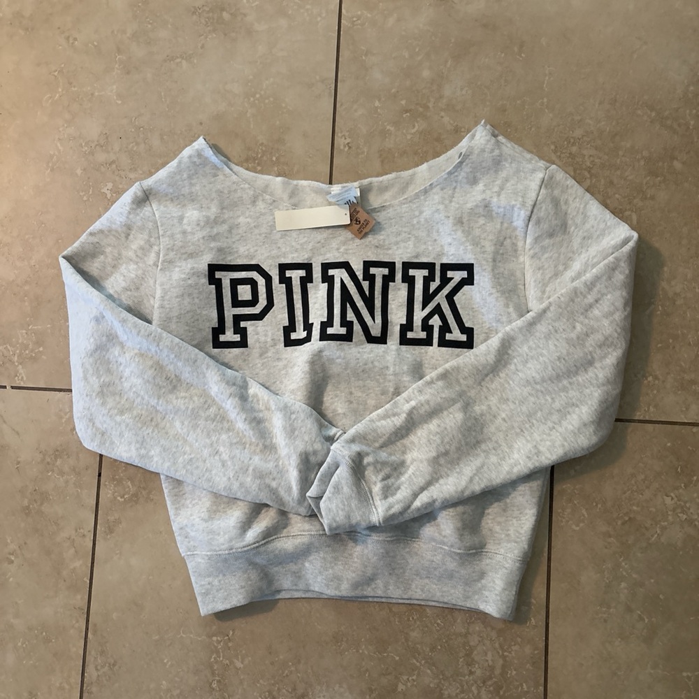 Victoria's Secret PINK Gray Sweatshirt